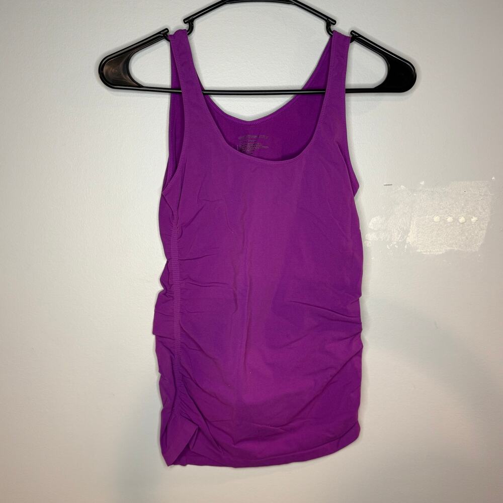 purple tank, size small